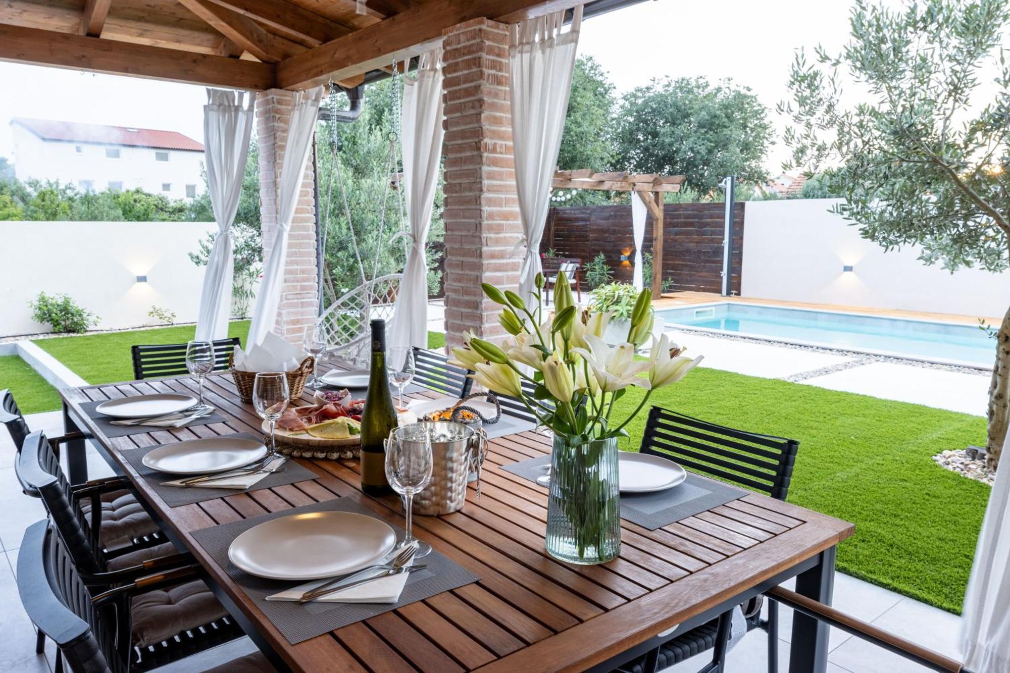 Holiday Home Silencio Biograd ビオグラード・ナ・モル エクステリア 写真